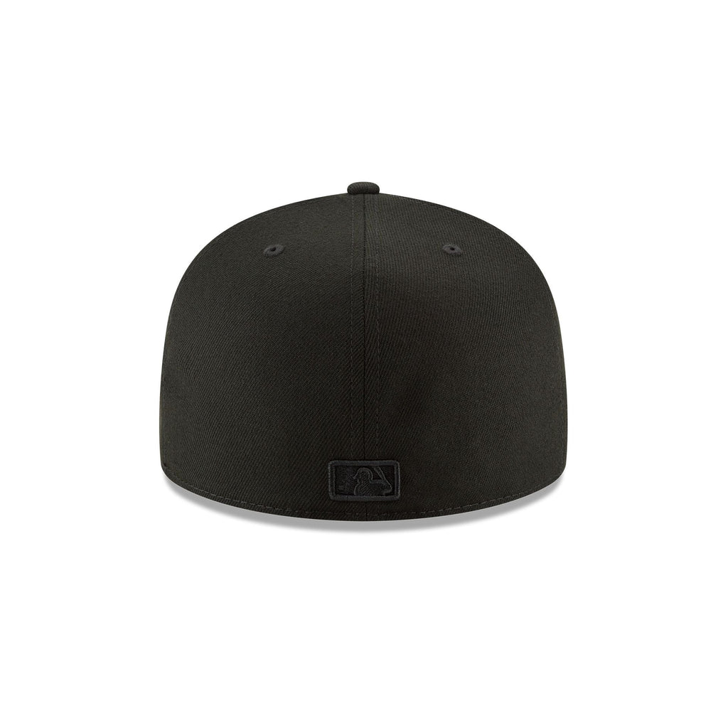 St. Louis Cardinals Basic Black on Black 59FIFTY Fitted Hat