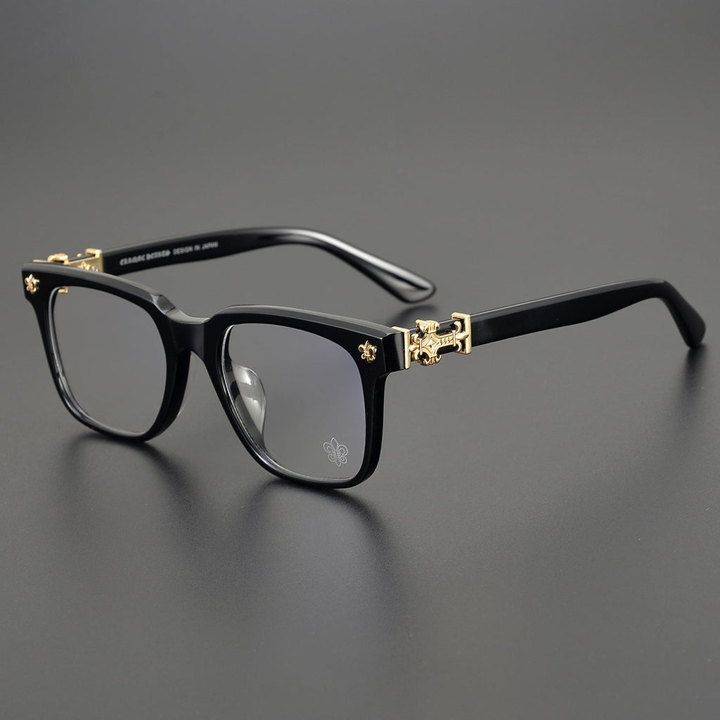 Chrome Hearts Large Square-Frame Acetate Glasses