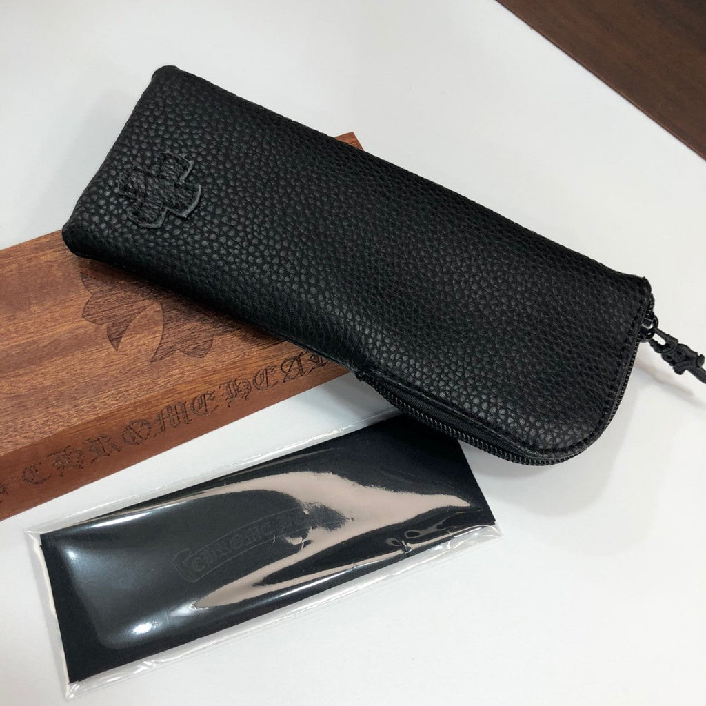 Chrome Hearts Fashionable leather glasses bag